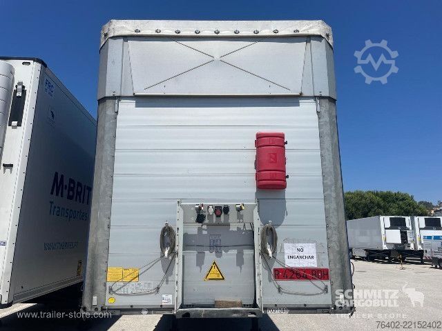 Semi-reboque aberto com lona Schmitz Cargobull Semitrailer Curtainsider Mega