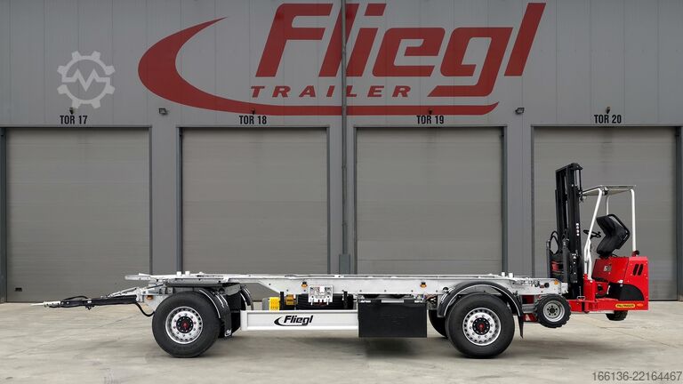 Anhänger-Wechselfahrgestell Fliegl 2-Achs Wechselanhänger ZWP 180 Jumbo-ZL