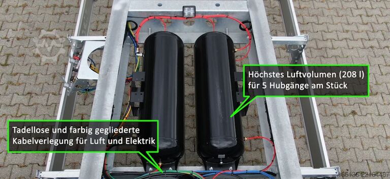 Anhänger-Wechselfahrgestell Fliegl 2-Achs Wechselanhänger ZWP 180 Jumbo-ZL
