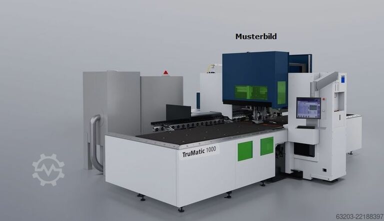 Máy dập lỗ bằng laser Trumpf TruMatic 1000 Fiber K07 Y1600