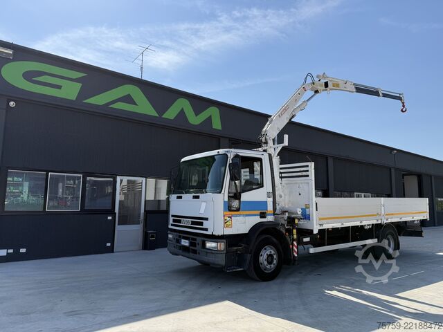 Tovorna dvigalka na tovornjaku Iveco Eurocargo 150E18 Pritsche+Kran Amco Veba