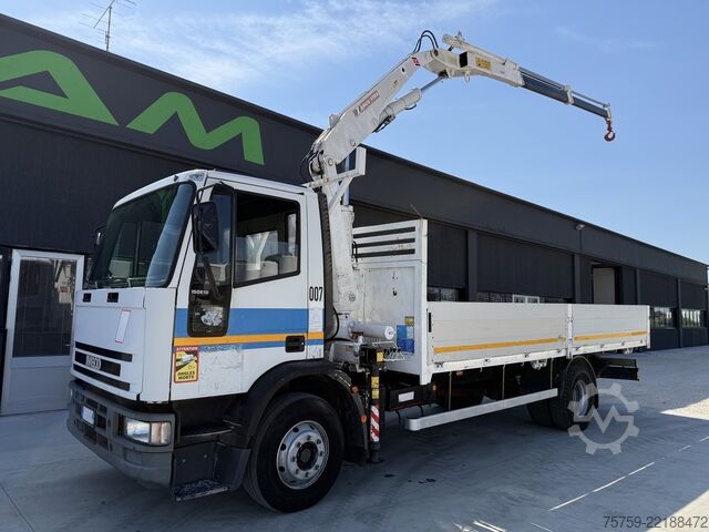 Tovorna dvigalka na tovornjaku Iveco Eurocargo 150E18 Pritsche+Kran Amco Veba