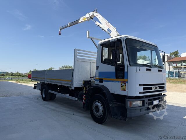 Tovorna dvigalka na tovornjaku Iveco Eurocargo 150E18 Pritsche+Kran Amco Veba