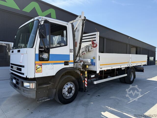 Tovorna dvigalka na tovornjaku Iveco Eurocargo 150E18 Pritsche+Kran Amco Veba