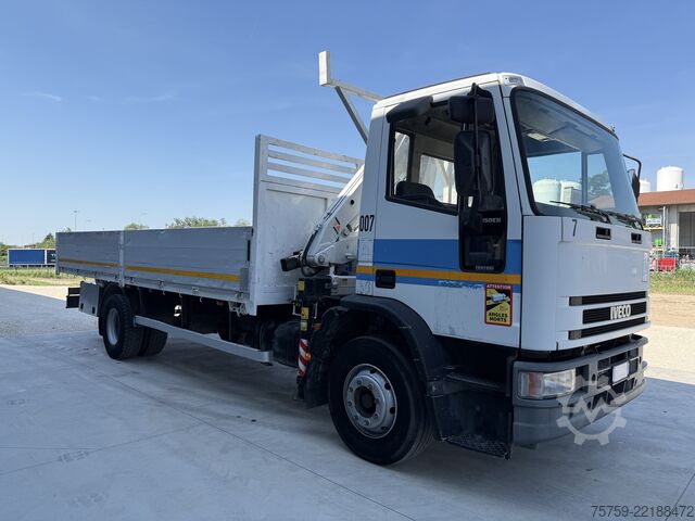 Tovorna dvigalka na tovornjaku Iveco Eurocargo 150E18 Pritsche+Kran Amco Veba
