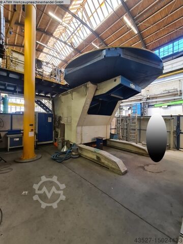Obrotnica spawalnicza - okrągła HEUEN - CLOOS Roboterschweißanlage