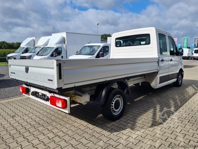Pick-up panelvan VW Crafter 35 Doka TDI Pritsche L3 AHK Klima