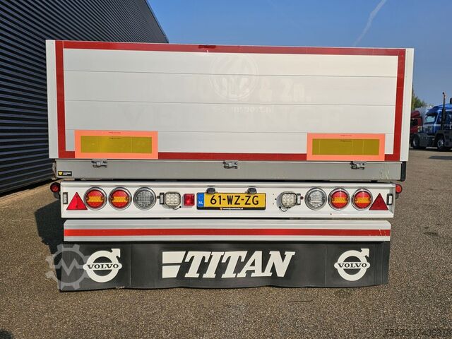 Plataforma de carga Fynkar K324T / 3 AXLE / TWIST-LOCKS / 2 X LIFT AXLE