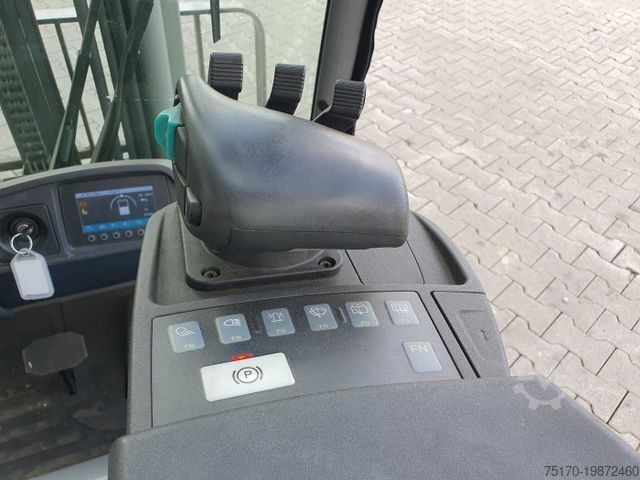 Etukuormaaja trukki JUNGHEINRICH EFG 215 / Triplex: 4.25m! / SS / nur 2.184h!
