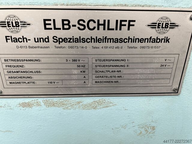 CNC rovinná bruska Elb Schliff SWDE 012 NPC-K