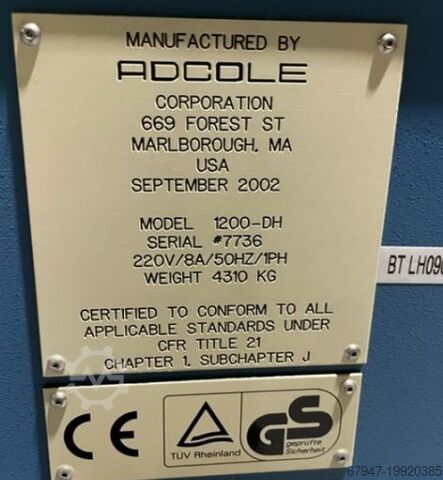 Aukščio matuoklis Adcole 1200DH Crankshaft Camshaft inspec