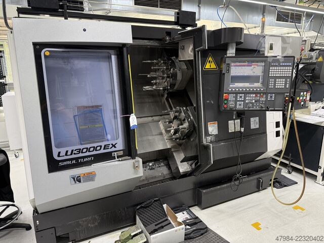 CNC-Drehmaschine OKUMA LU 3000 EX 2 SIMUL TURN