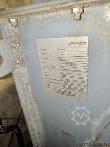 Filtravimo įrenginys DANTHERM FILTRATION NFZ 3000