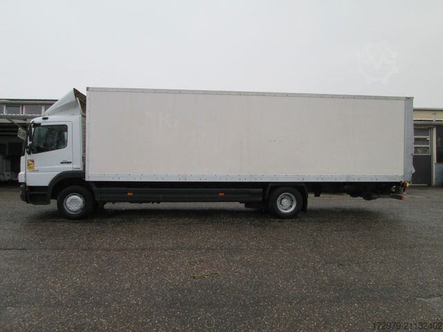 Box truck MERCEDES-BENZ Atego 1324*Maxi-Koffer 8.42m*Euro5*LBW*Klima*