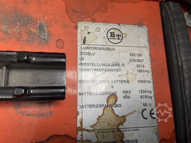 Reach truck BT RRE 160