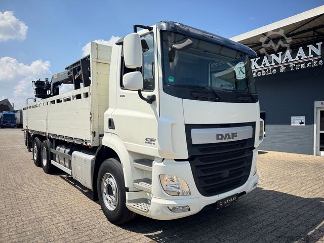 Autožeriav DAF CF 460  6x2  Baustoff Palfinger PK18001L
