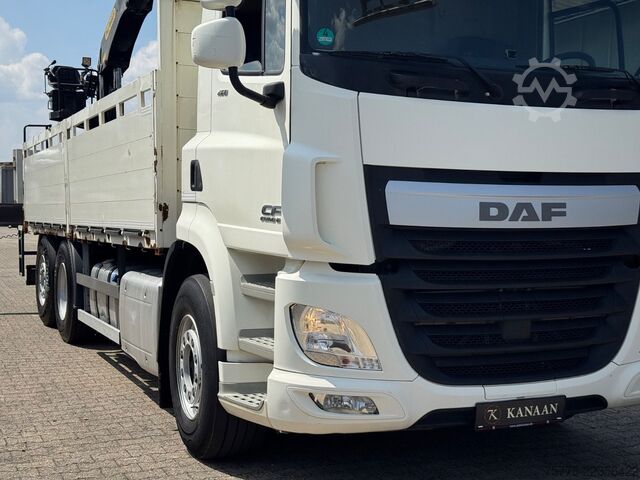 Autožeriav DAF CF 460  6x2  Baustoff Palfinger PK18001L