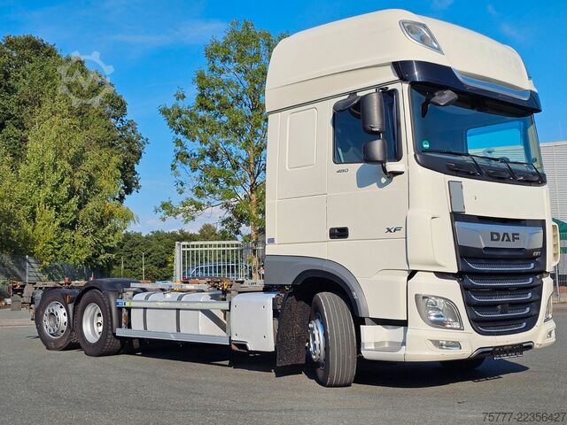 Maināms virsbūves kravas automobilis DAF XF 480 SSC-Multiwechsler BDF-INTARDER-Lenk +Lift