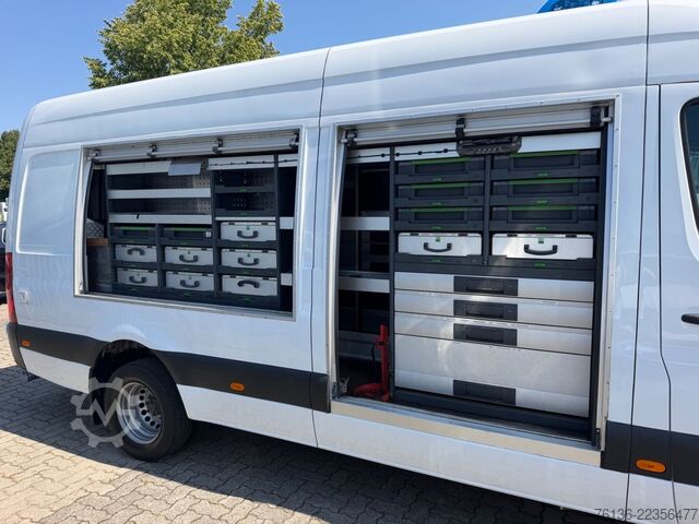 ハイトップバン MERCEDES-BENZ Sprinter 516 CDI Maxi Klima LED Werkstatt Standh