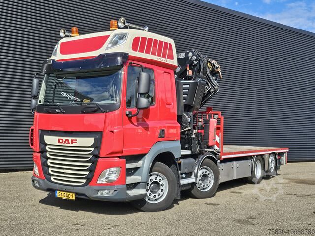 รถเครน DAF CF 460 8x2/6 / FASSI 82 t/m CRANE / KRAN - 18.3...