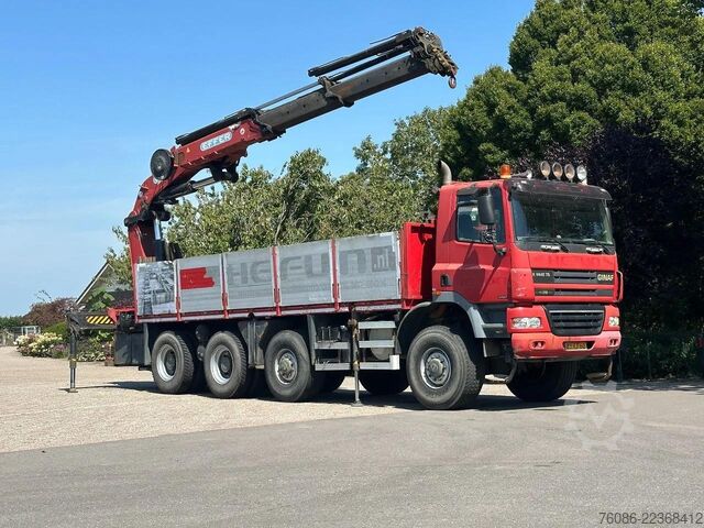 Автомобил с кран DAF CF /GINAF 8x8 EFFER 47TM!!MANUELL!!