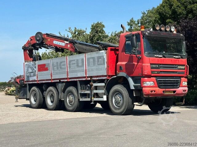 Автомобил с кран DAF CF /GINAF 8x8 EFFER 47TM!!MANUELL!!