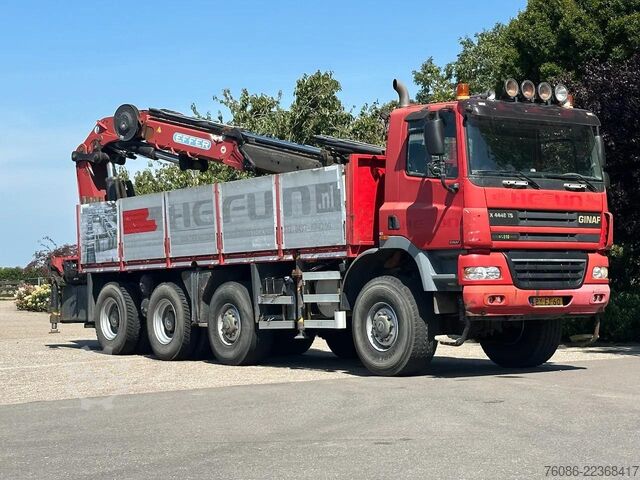 Автомобил с кран Ginaf X 4446 TS 8x8 EFFER 47TM!!MANUELL!!