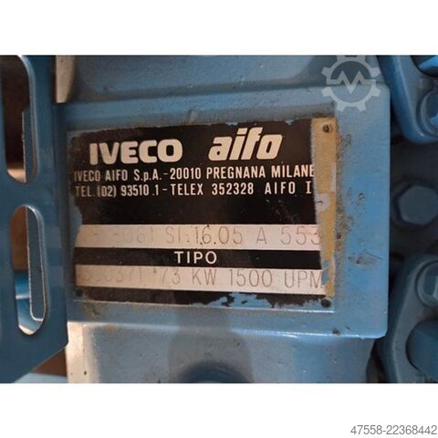 Dizel agregat za hitne slučajeve IVECO AIFO