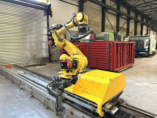 可動コラムとCNCを備えたベッドフライス盤 Fanuc Milling Robot X: 10 500 / Y: 3045 / Z: 3500 mm CNC