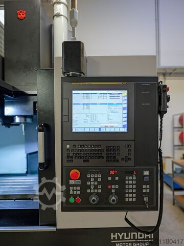 Pionowe centrum obróbcze HYUNDAI WIA KF4600 II