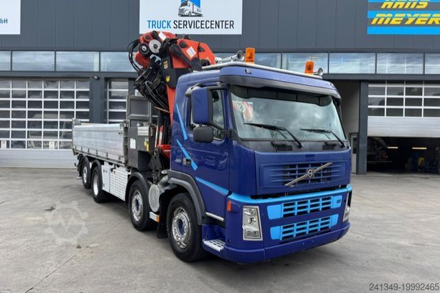 Gru montata su autocarro VOLVO FM-460 8x2 Palfinger PK44002 Flyjib & Seilwinde
