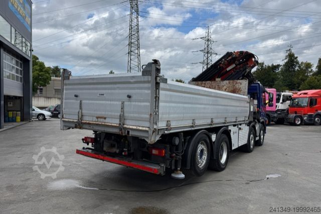Gru montata su autocarro VOLVO FM-460 8x2 Palfinger PK44002 Flyjib & Seilwinde