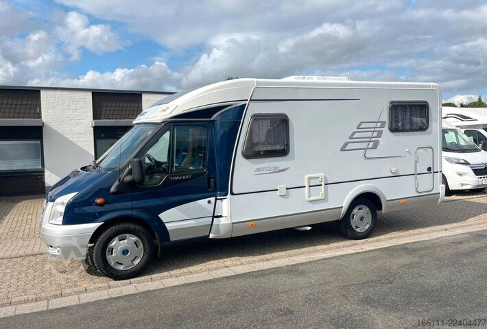 Halvintegreret autocamper HYMER/ERIBA Van 572 - Einzelbetten - Garage - Klima -