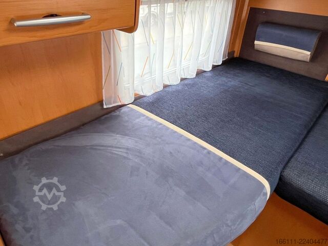 Halvintegreret autocamper HYMER/ERIBA Van 572 - Einzelbetten - Garage - Klima -