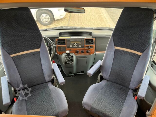 Halvintegreret autocamper HYMER/ERIBA Van 572 - Einzelbetten - Garage - Klima -