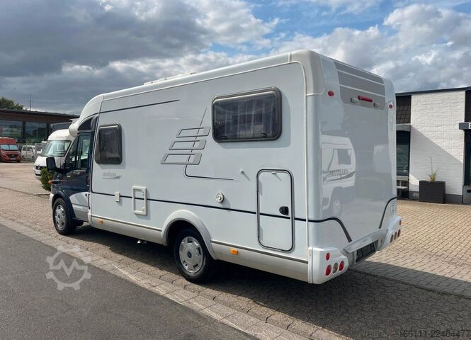 Halvintegreret autocamper HYMER/ERIBA Van 572 - Einzelbetten - Garage - Klima -