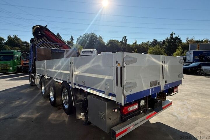 Γερανός τοποθετημένος σε φορτηγό VOLVO FM-500 8x4 HMF5030 Flyjib & Troil