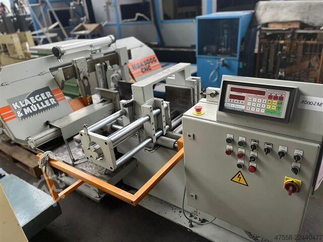 Automātiskais lentzāģis - horizontālais KLAEGER & MUELLER HBA 300G CNC