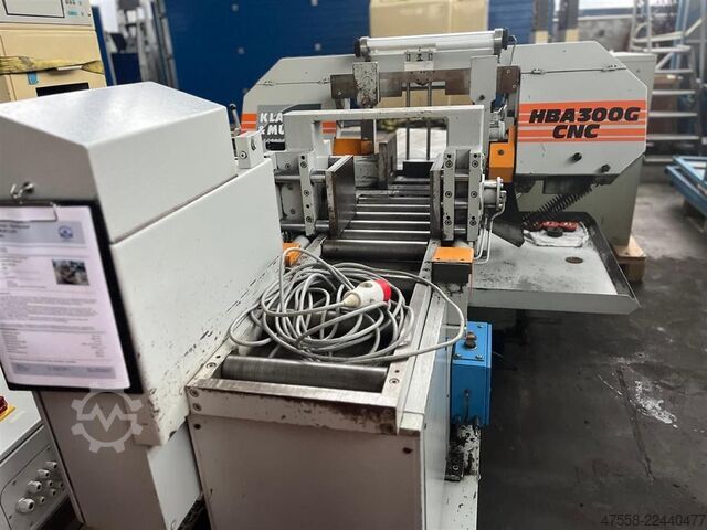 Automātiskais lentzāģis - horizontālais KLAEGER & MUELLER HBA 300G CNC