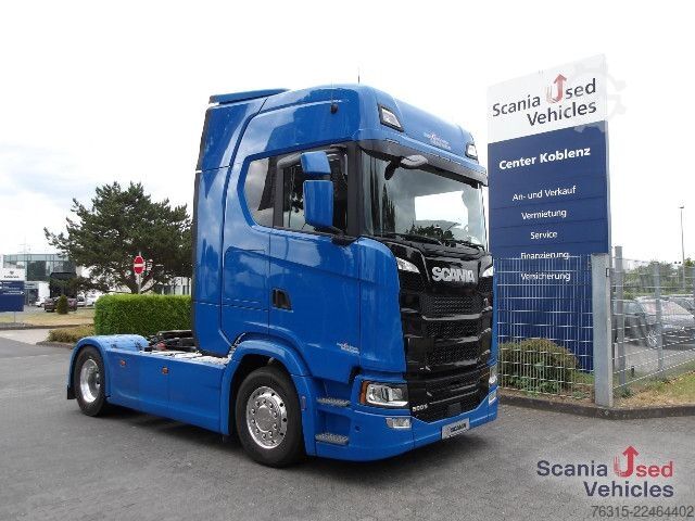หัวลากมาตรฐาน Scania S 500 - FULL AIR - HYDRAULIK - HIGHLINE - ALCOA