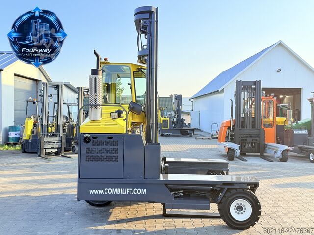 Dört yollu forklift Combilift C5000 XL GAS TRIPLEX 6920 FORK POSITIONE