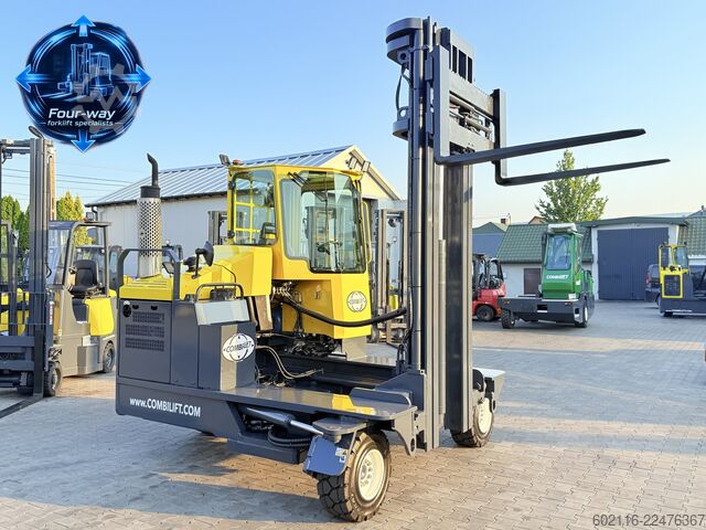 Dört yollu forklift Combilift C5000 XL GAS TRIPLEX 6920 FORK POSITIONE
