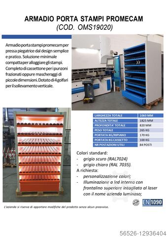 PROMECAM MOLD CABINET Utilmeccanica OMS19020