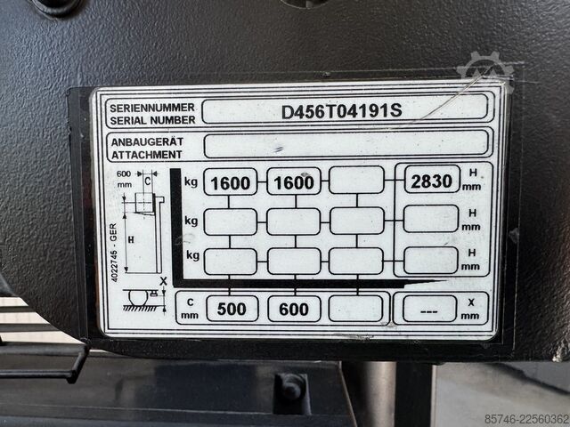 S 1.6 i * عرض توضيحي * Atex EX * Miretti 2G / Z1 * بطارية جديدة!! HYSTER S 1.6 i * DEMO * Atex EX * Miretti 2G / Z1 * NEW battery !!