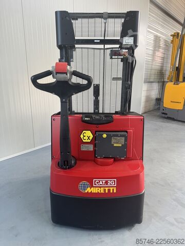 S 1.6 i * عرض توضيحي * Atex EX * Miretti 2G / Z1 * بطارية جديدة!! HYSTER S 1.6 i * DEMO * Atex EX * Miretti 2G / Z1 * NEW battery !!