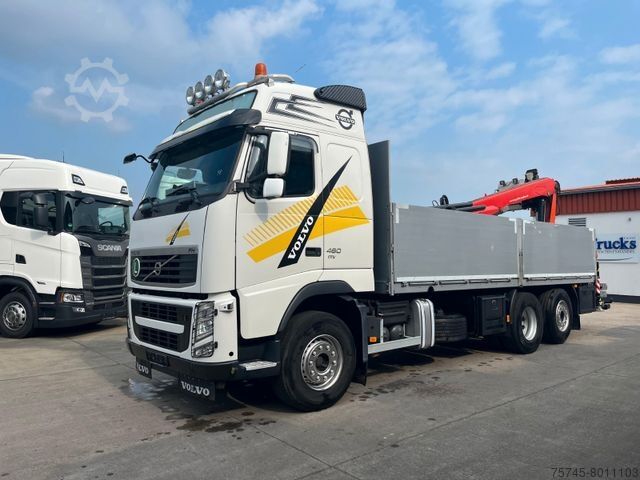 Volvo FH 460 * PRITSCHE * FASSI F185BS23 *13,30 M LANG