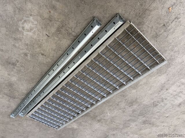 Rayonnage à tablettes / Dim. : 1 282 x 400 mm Dexion HI280 Gitterrostboden und Traversen f. Regal