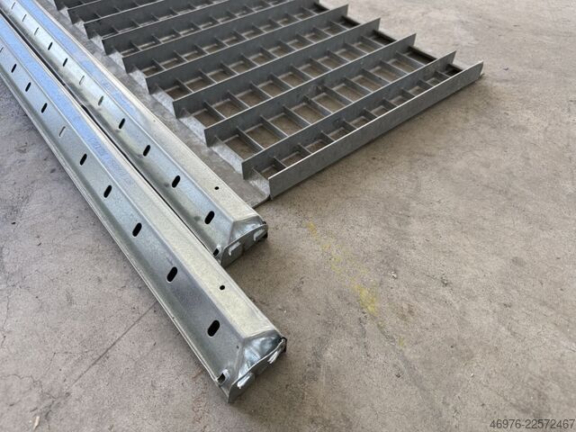 Rayonnage à tablettes / Dim. : 1 282 x 400 mm Dexion HI280 Gitterrostboden und Traversen f. Regal
