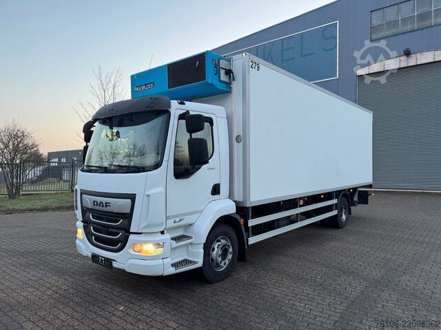 Chłodnia (samochód ciężarowy) DAF LF 16.260 Tiefkühlkoffer mit Ladebordwand