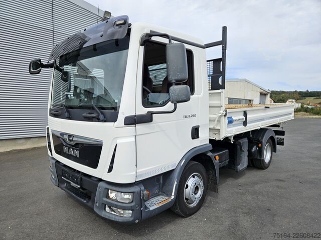 üç yönlü damperli kamyon MAN TGL 8.220 FK 4x2